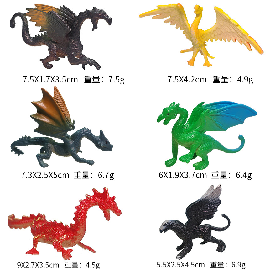 Materiales educativos infantiles transfronterizos, set de juguetes de modelos de dinosaurios y vida marina realistas pintados a mano para ciencia y educación.