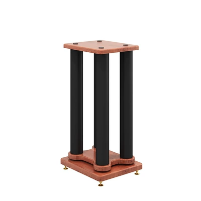 Floor-Standing Metal, Electric car big tripod - 60-high-pair-of-small-cylinders-upper-support-2025-nan-wood-color