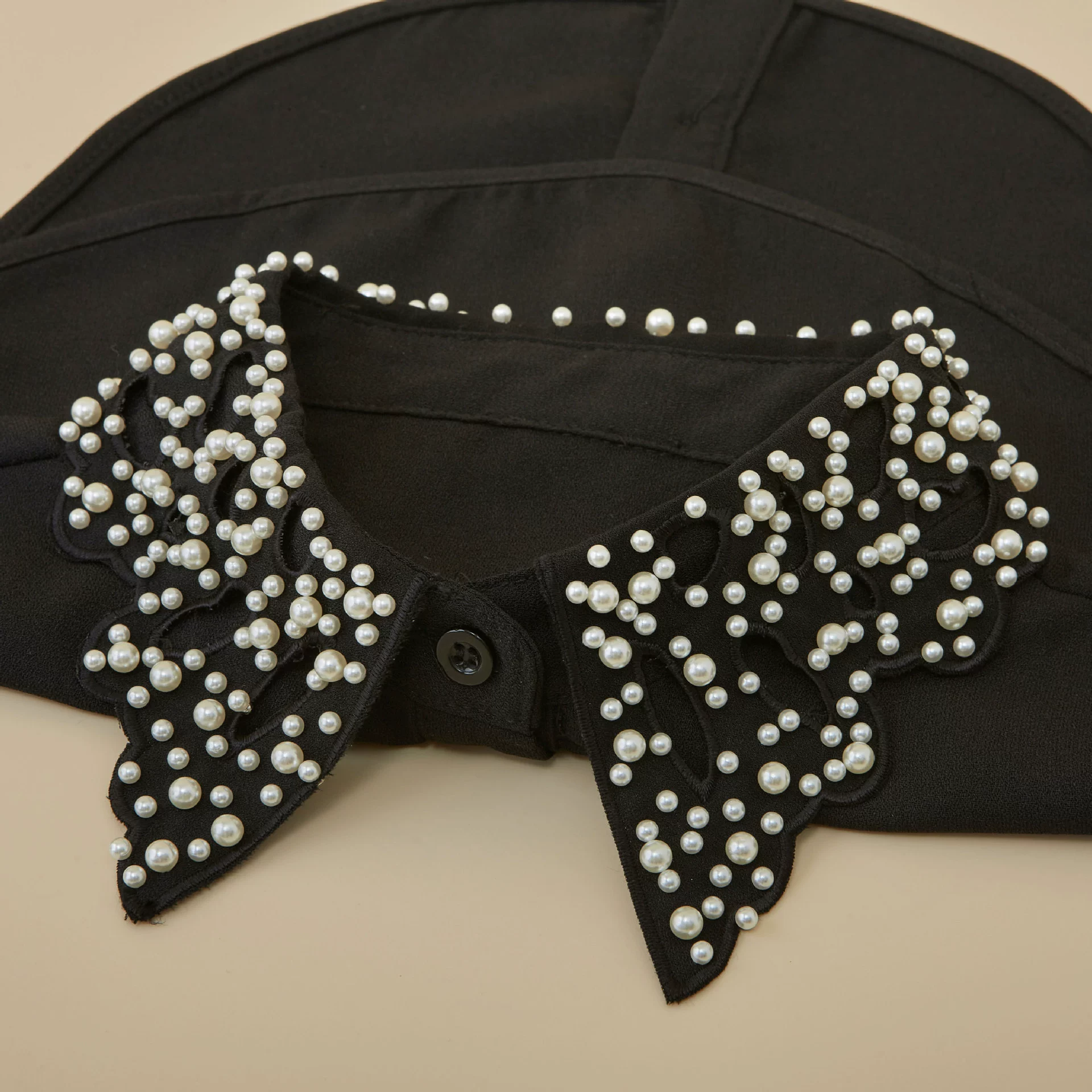 Женская хлопковая рубашка с искусственным воротником на весну, лето, осень и зиму, универсальный воротник с декоративным воротником, новый искусственный воротник