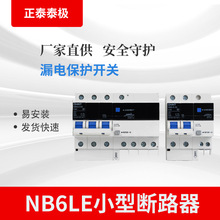 正泰NB6LE系列 新品上市漏電開關微型斷路器  家電插排短路保護器