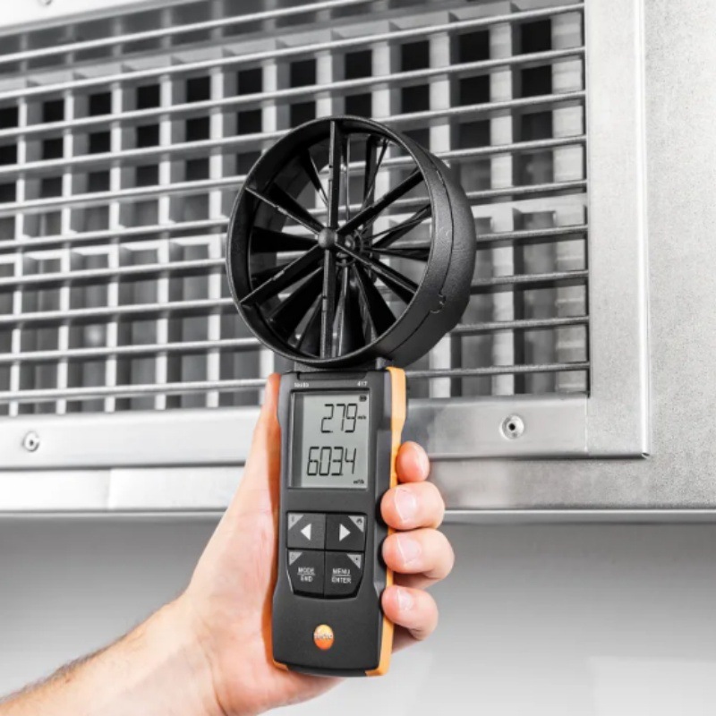 德图testo417风速仪德图417叶轮风速计100mm叶轮风速仪可连接App