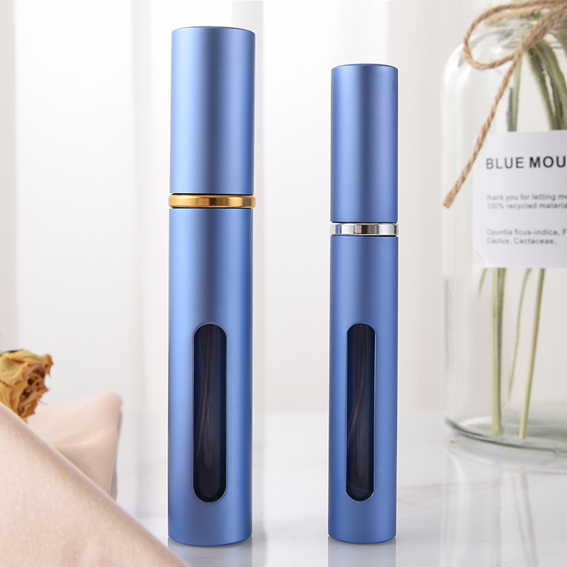 2ml5ml10ml ultrafino spray perfume sub-botella hidratante botella cosmética portátil de viaje muestra botella de prensa