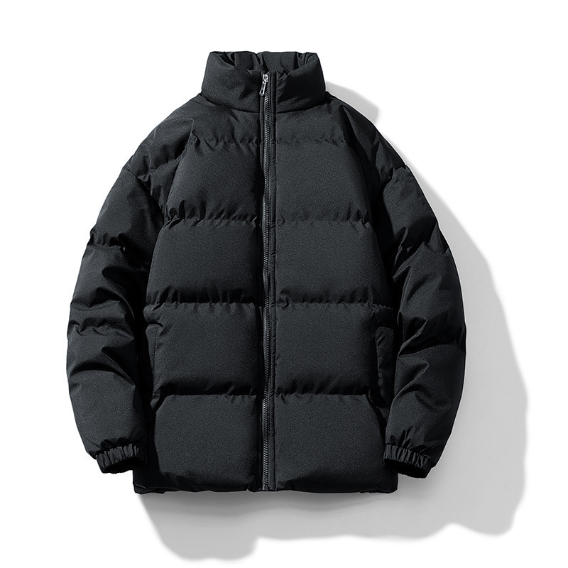 爆款棉服秋冬季时尚百搭立领男防风保暖面包服青年面包服外套男|undefined