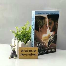幸运符英文版 The Lucky One电影小说爱情故事书 英语书籍畅销书