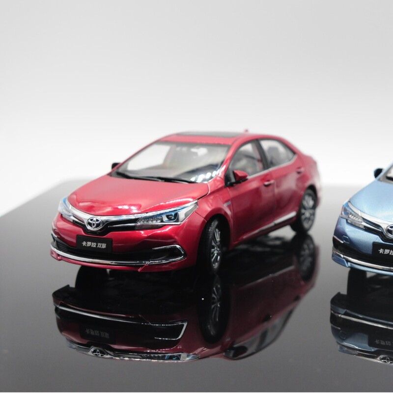 Hot sale Toyota Corolla double engine 1 18 simulation alloy car model car model gift die casting car ornaments gift