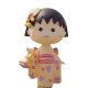 Chibi Maruko-chan Hand-made Peripheral Model Kimono Maruko-chan Full Set of Dolls Blind Box Doll Ornaments Gift Toys