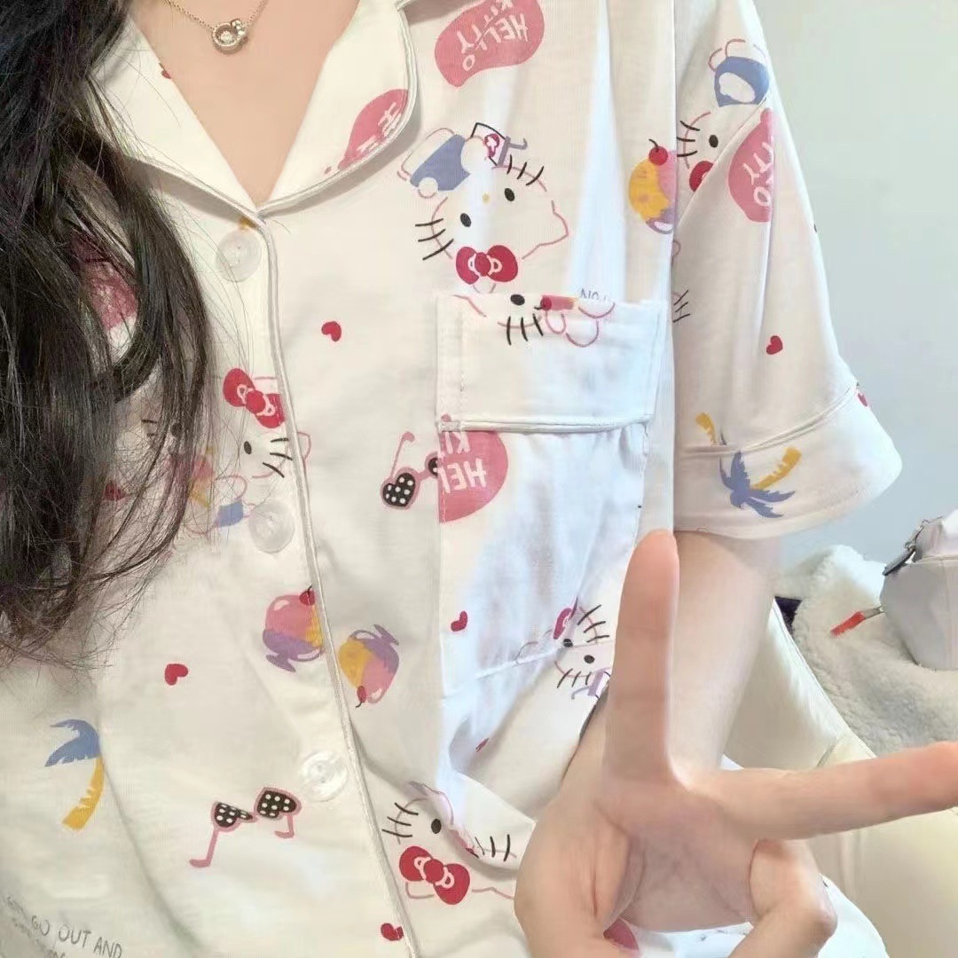 Short-blanc Hello Kitty / M