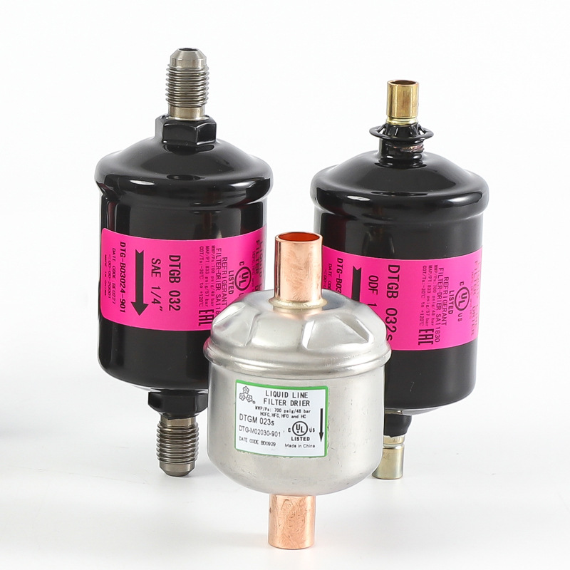 [Sanhua Factory Direct] Sanhua filtro de secado unidireccional serie DTG sistema de filtración de alta eficiencia impurezas