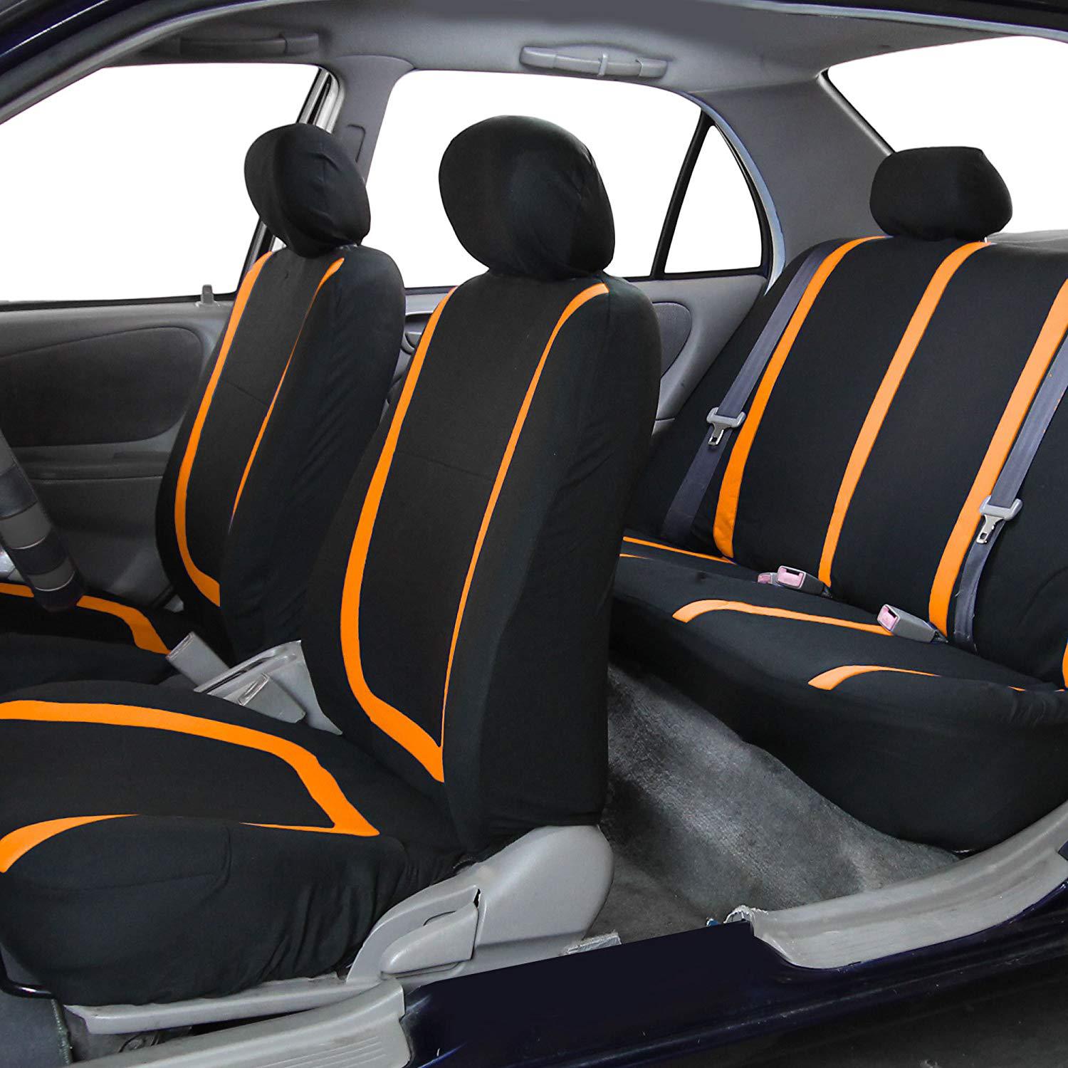 Cross-Border Best-Selling Elastic Fabric Full-Cover Five-Seater Universal Car Seat Cover Cushion Amazon Temu