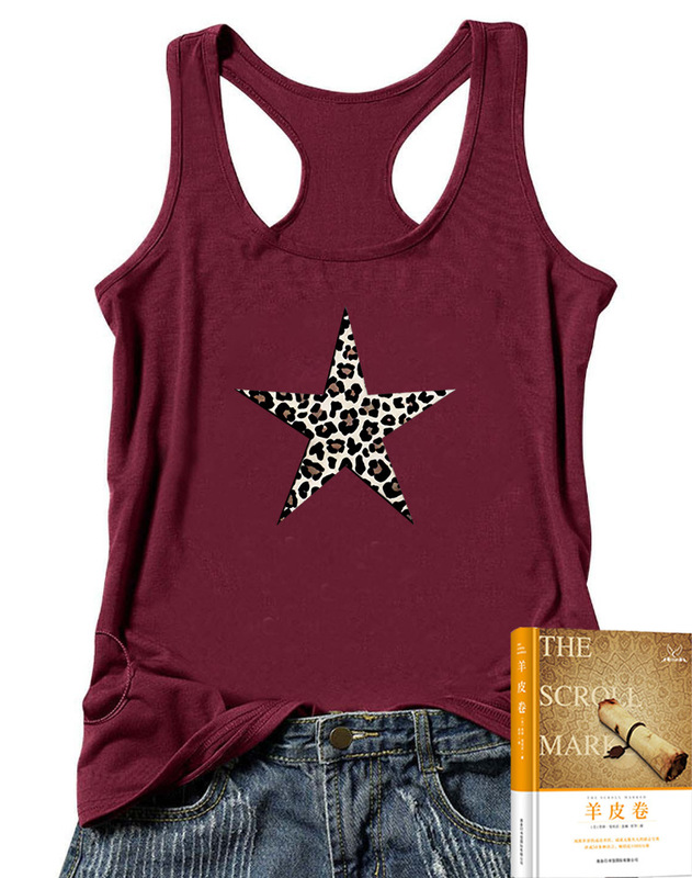 in stock independent station Amazon Wal-Mart Europe and the United States new leopard star pattern casual fashion
