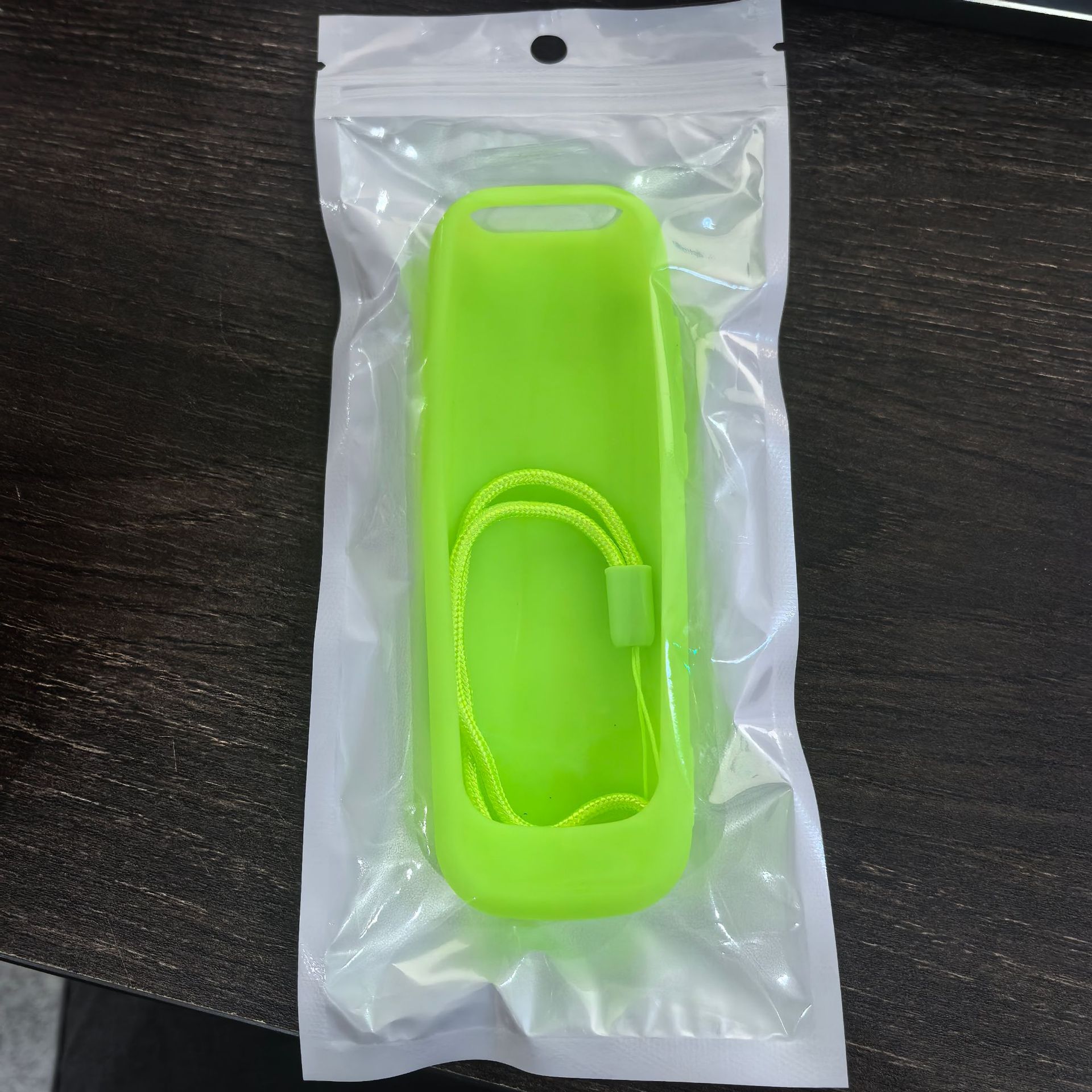 Funda de silicona ROKU amarillo fluorescente