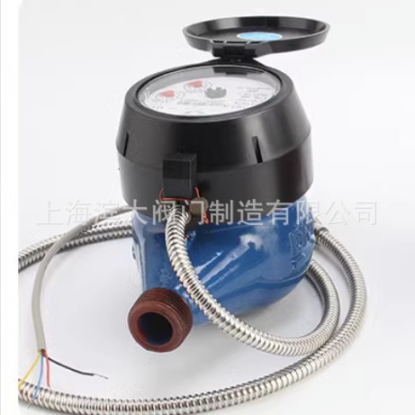 上海滨大阀门牌铸铁丝扣远传水表RS485远传水表DN15 DN40 DN32