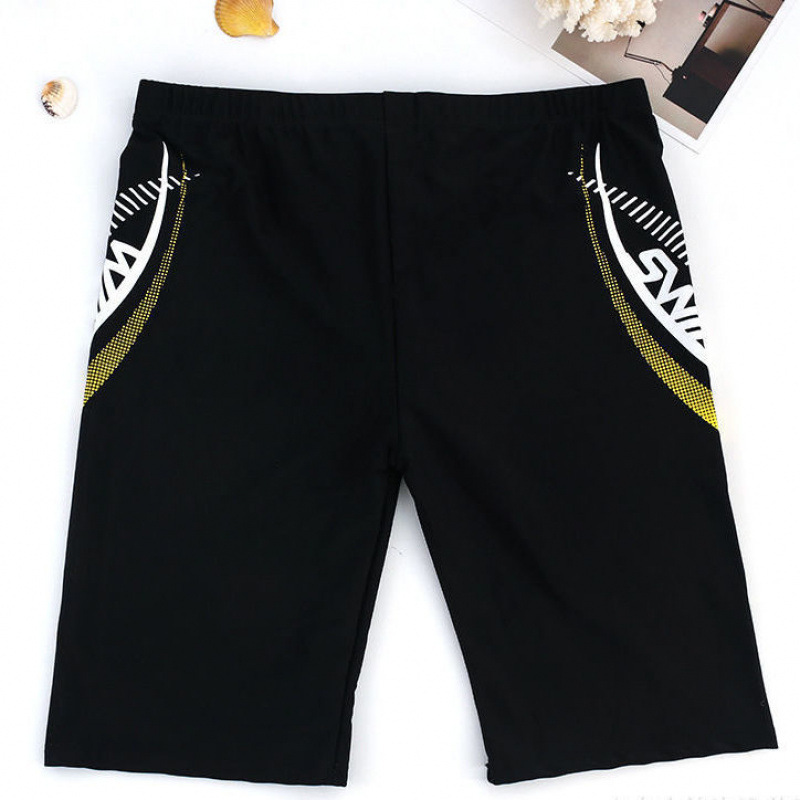 Pantalones de baño de hombre, trajes de baño elásticos, spa de playa, spa incómodo, piscina de spa de playa, 7 puntos de almacenamiento, comercio exterior