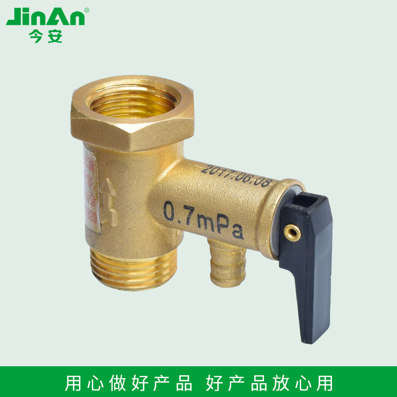 wholesale thickening All copper Kitchen Po Pressure relief valve Electric water heater Compression explosion-proof Safety valve Check valve Pressure relief valve