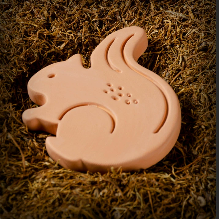 Сухая глиняная покров для животных