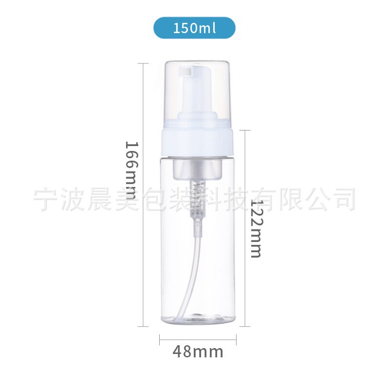 ムースボトル100ml 120ml 150ml 180ml 200ml petプラスチック発泡スチロールポンプボトル泡立て器ボトル|undefined