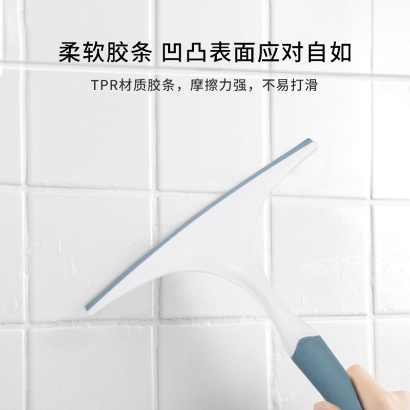 Limpieza de vidrio cepillo de baño Ventana de limpiaparabrisas raspador de vidrio artefacto al por mayor raspador tira de silicona