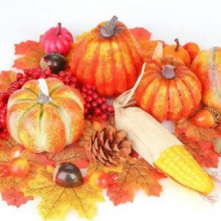 Simulation pumpkin 3.5cm-50cm foam Halloween pumpkin factory direct props fake pumpkin model