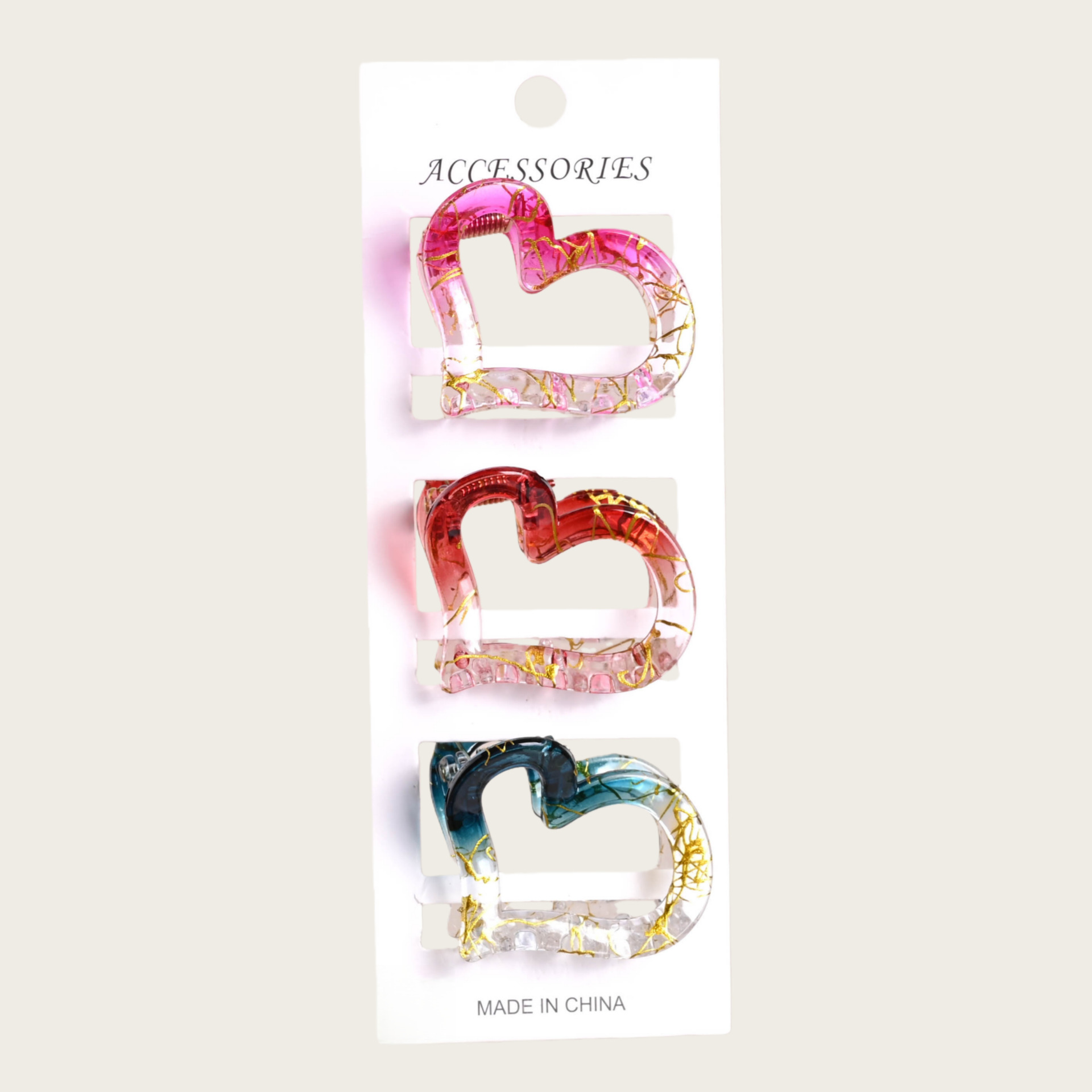 Pinza para Cabello Corazón 4.5cm image 22