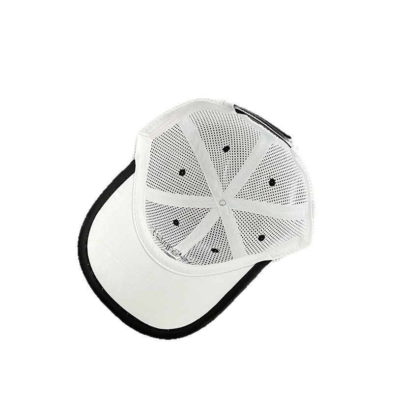 Sombreros para niños de verano delgados sombrero de malla para niñas bebés viajan aire transpirable sombrero de béisbol protector solar