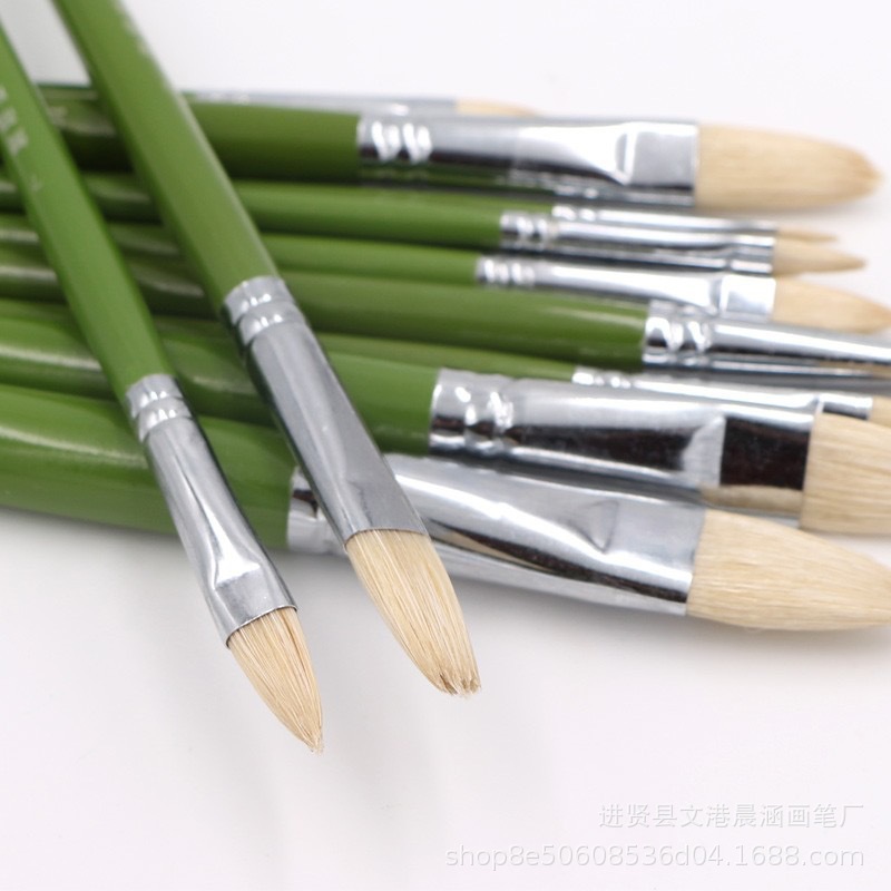 Fuente de la fábrica Xie Detang 515 lengua pato cepillo cerdas solo traje acrílico tiza agua acuarela aceite