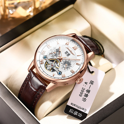 Swiss brand new men's mechanical watch multi-functional fashion luxury watch men's live broadcast foreign trade one generation