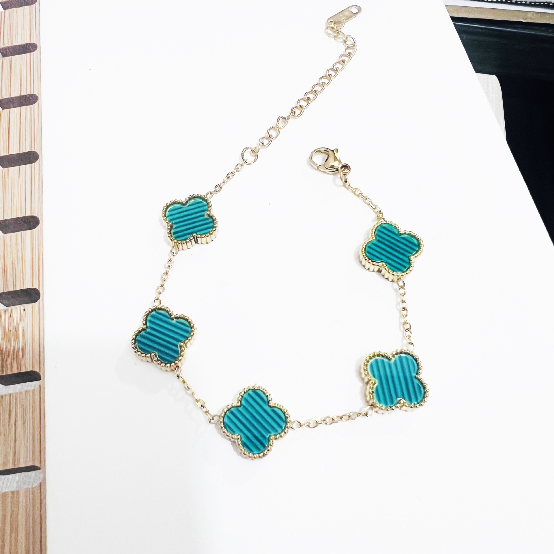 6655-골드 더블 페이스 그린