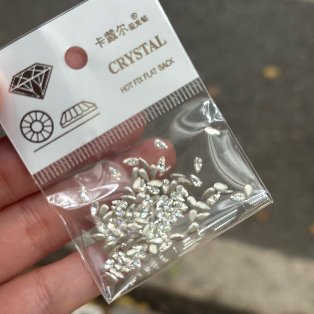 물방울 2*4개 [100개]