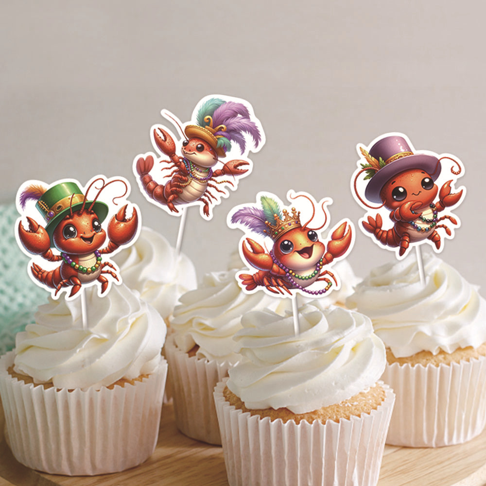 Carnaval transfronterizo decoración de fiesta tarta de mardi gras máscara de carnaval langosta plugins