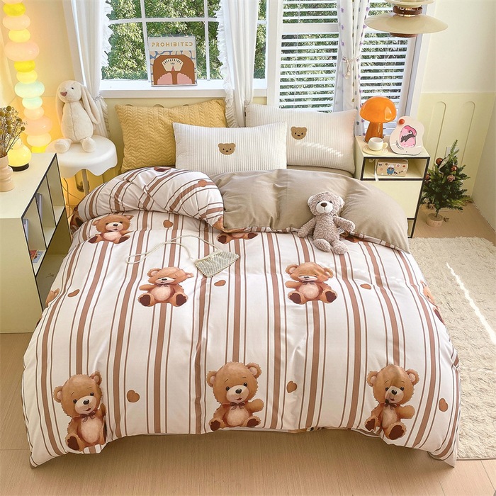 Nueva cubierta de edredón de estilo chino una sola pieza para comprar una sola pieza más gruesa de lana molida otoño invierno calor al por mayor cubierta de edredón de algodón una sola pieza