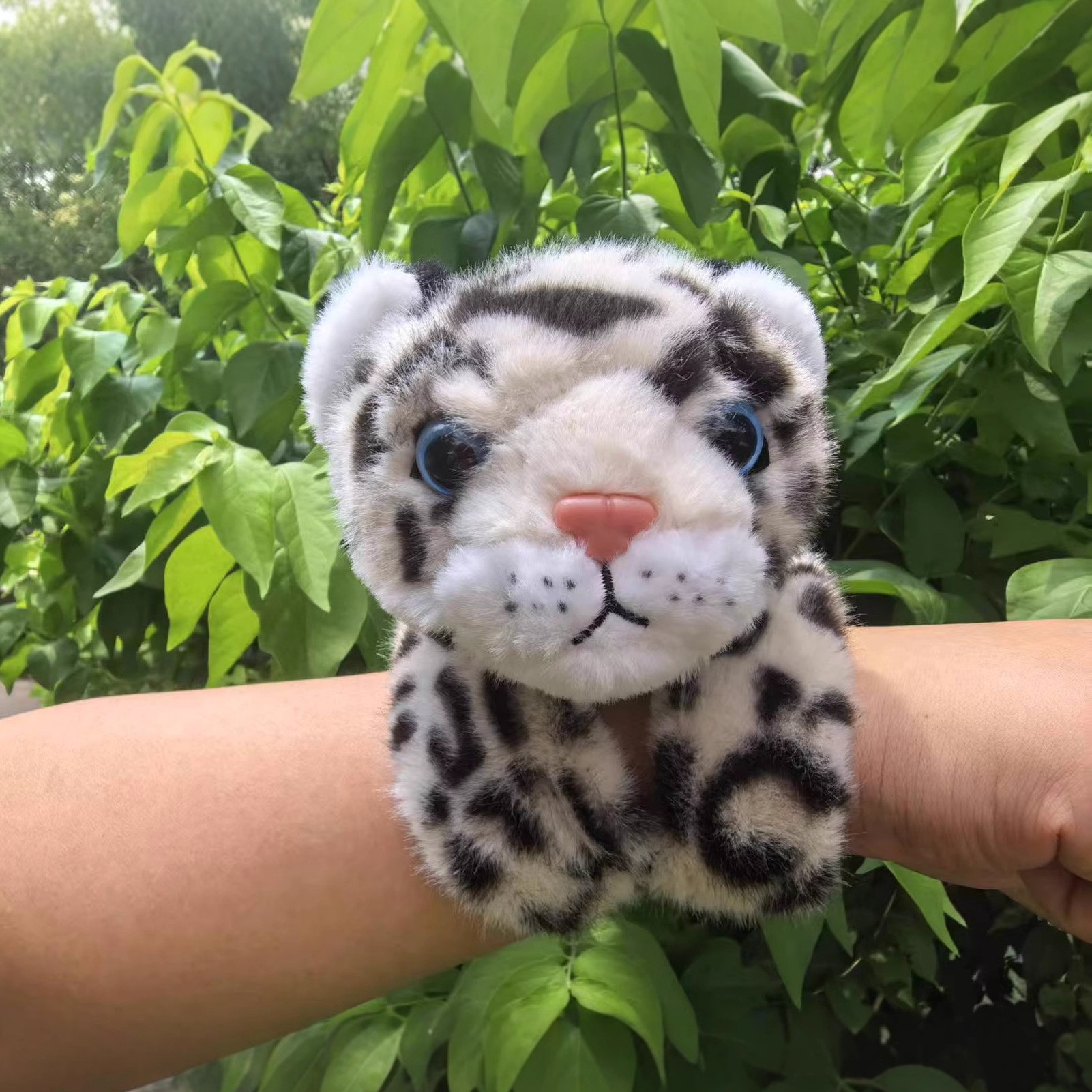 Snow leopard double sex ring