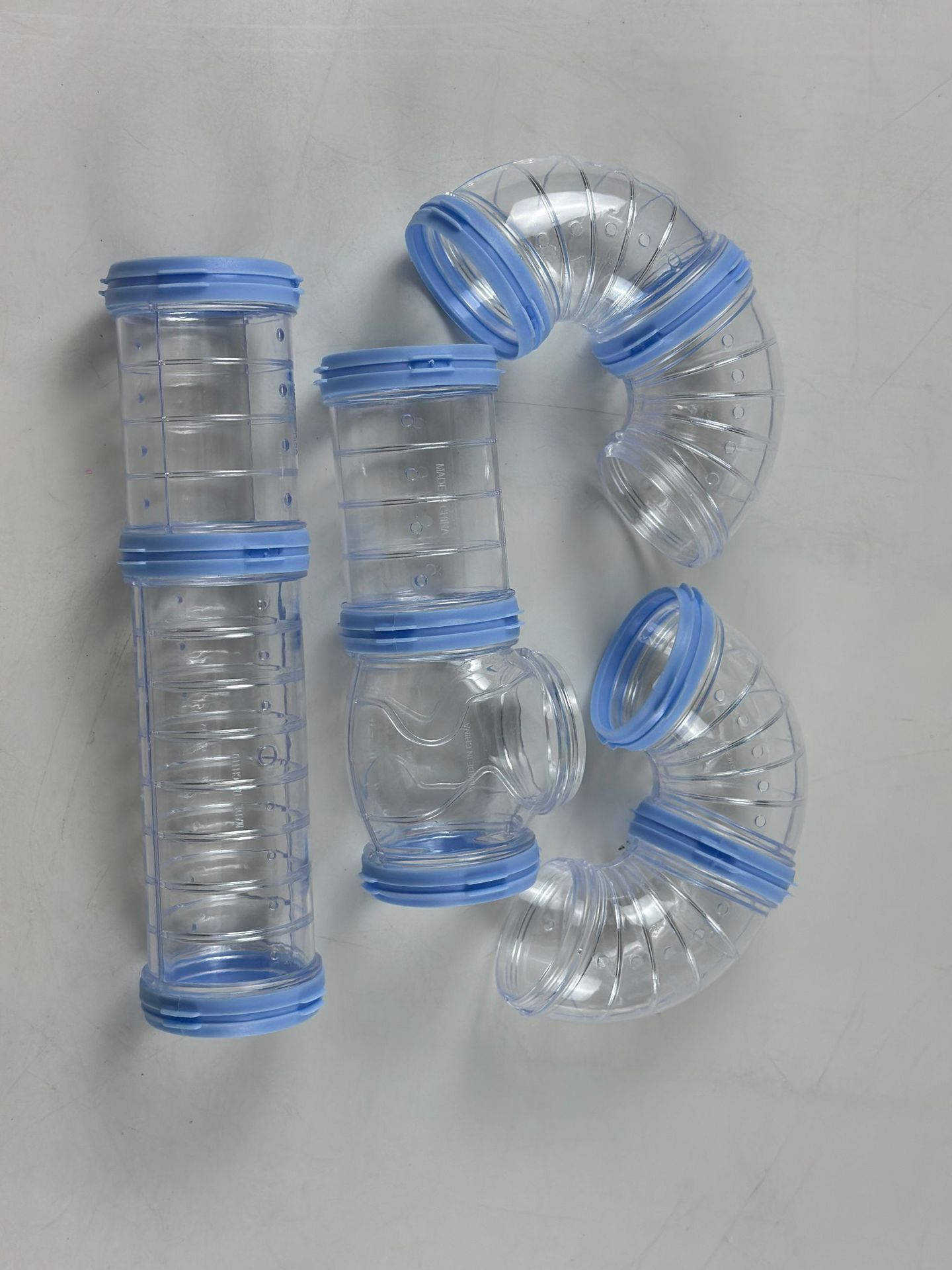 Fabricante mayorista jaula de hámster Boer transformación tubería externa DIY conjunto de tubería movimiento túnel Boer mayorista