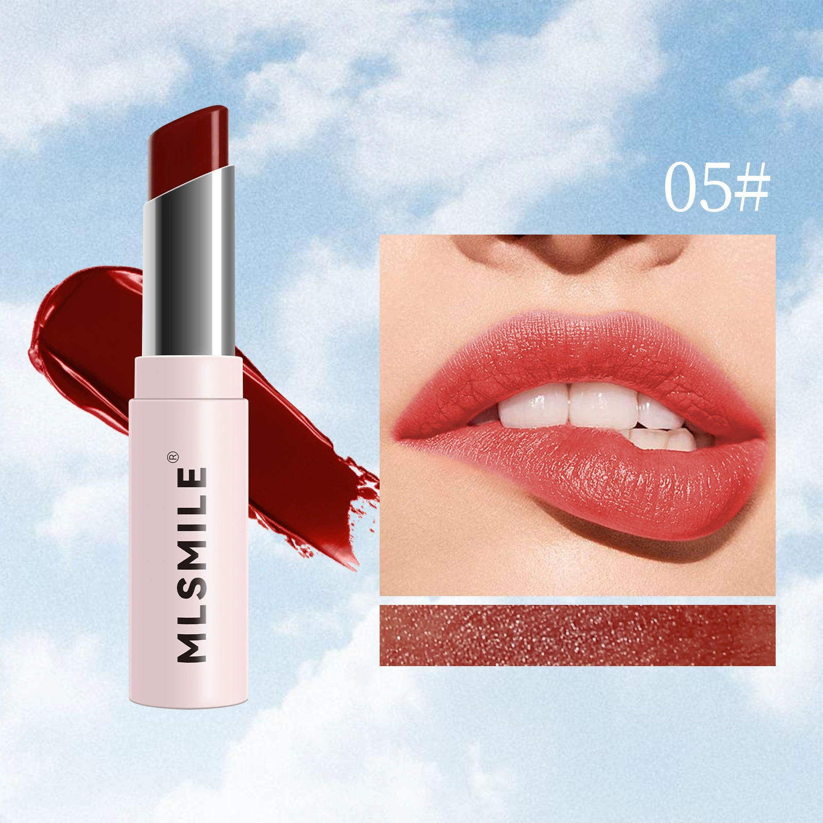 MLSMILE увлажняющая помада-бальзам, 6 оттенков