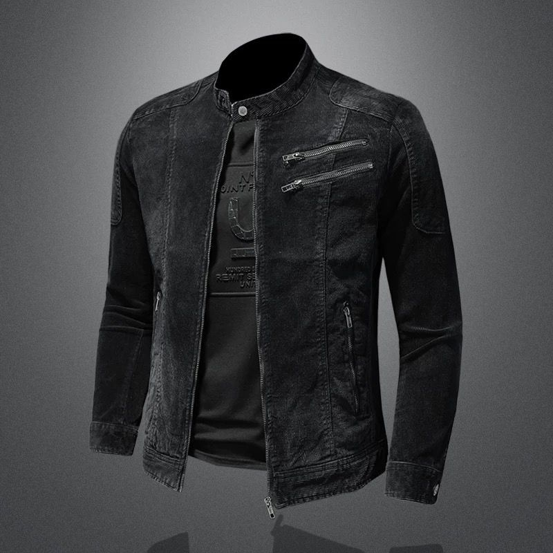 High-street fashion niche American retro collar denim jacket unisex loose casual trendy jacket versatile coat