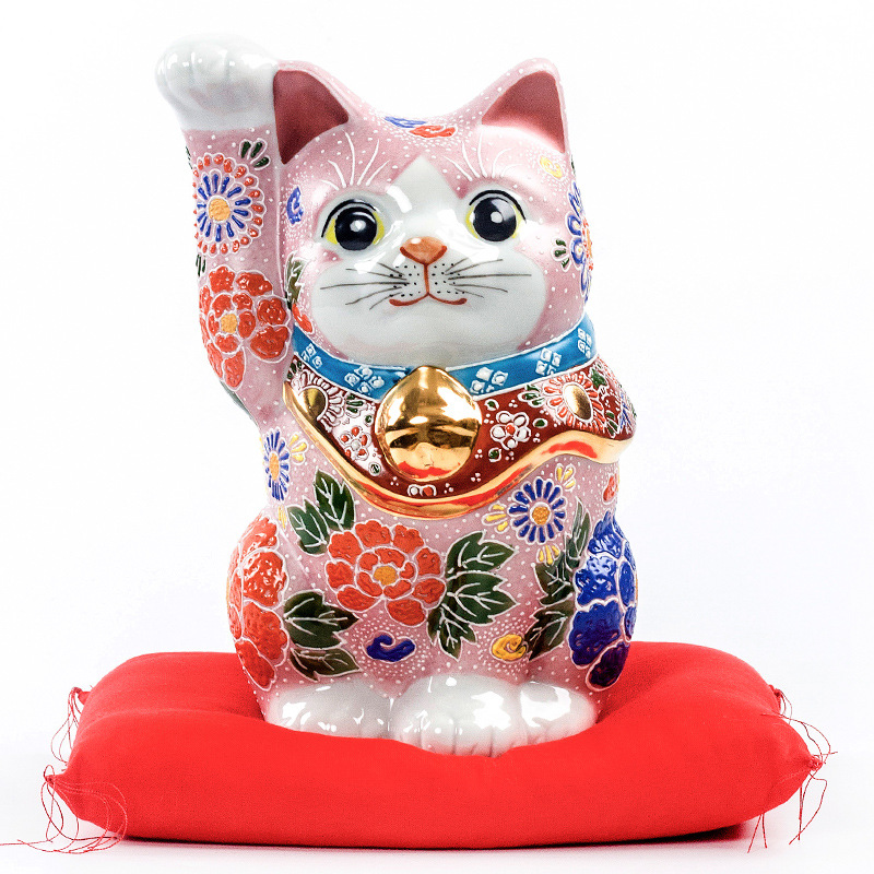 (핑크) 럭키캣 키 24cm