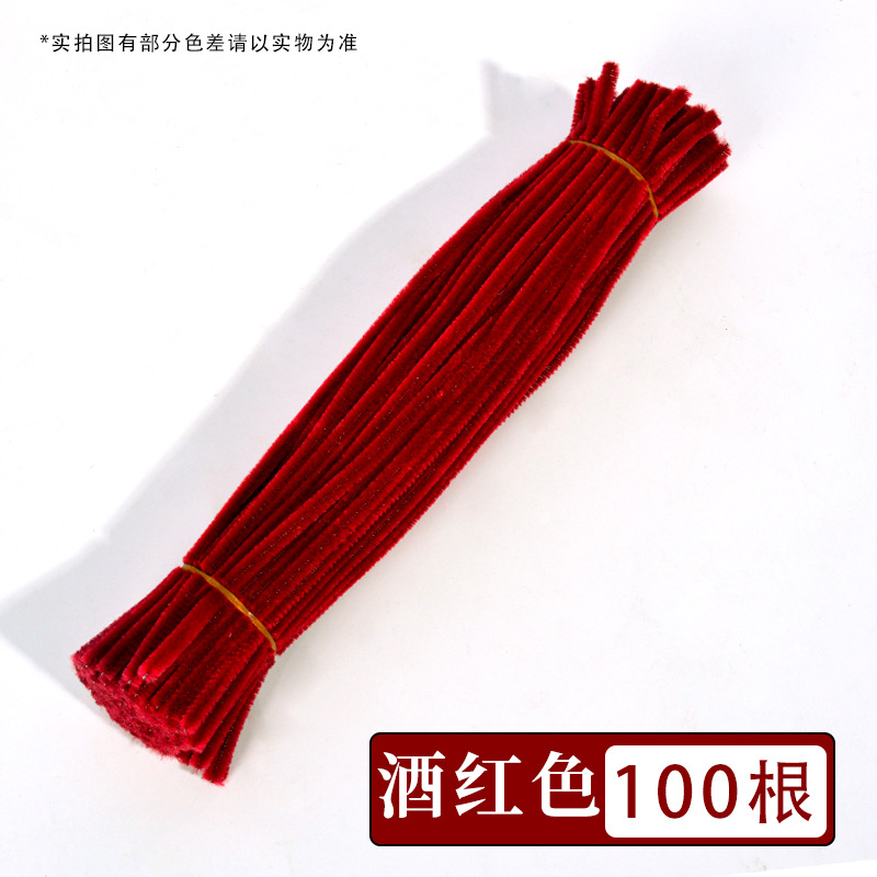 Varilla de torsión encriptada, varilla de torsión de raíz de pelo de simulación de color, varilla de torsión, material de juguete hecho a mano de bricolaje universal súper denso