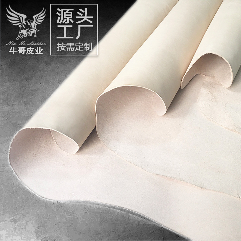 植鞣革头层摔皮意大利牛皮diy真皮箱手鞋包皮革树膏皮黄摔纹皮