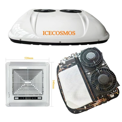 Cross-Border Popular 12V Parking Heating Automotive air conditioning - 12v-heating-and-cooling-rotor-white