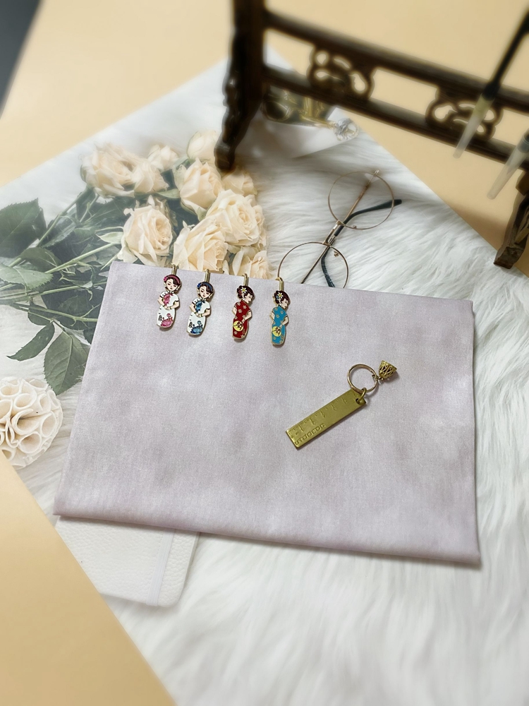 18호 순면 디지털 블루밍 무지 1.1m폭