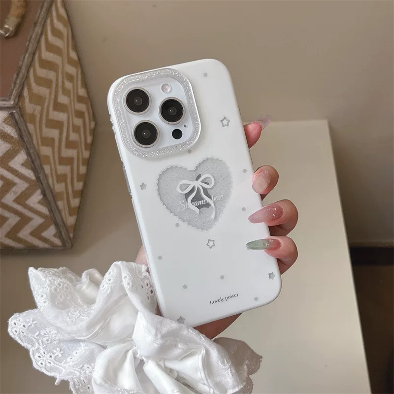 Apple, iPhone16 Pro с бантом, iPhone16, совместимый чехол, iPhone15 Pro, iPhone14 Pro, 16promax