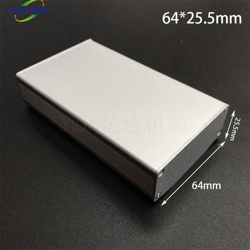 Корпус для печатных плат из анодированного экструдированного алюминиевого сплава, профиль для DIY проектов, защита от помех