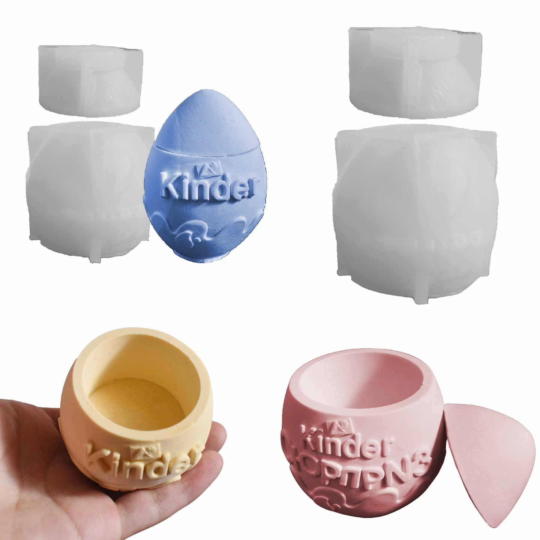 (Cross-border trading), magic egg, candle, silicone mold, storage box, DIY