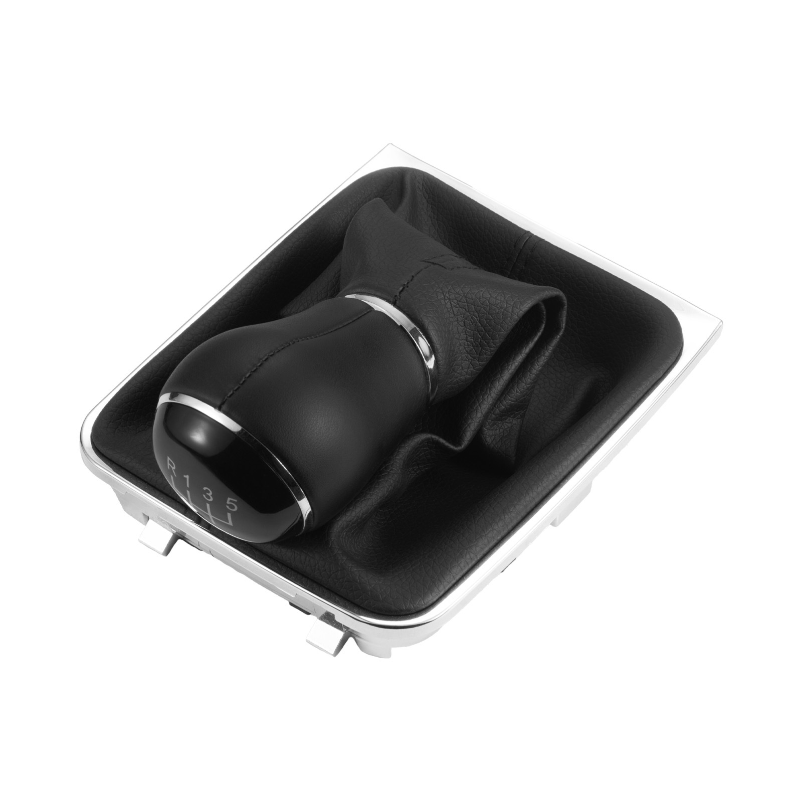 Suitable for Volkswagen Golf 7 GTI car gear shift knob with leather cover, gear shift knob accessories