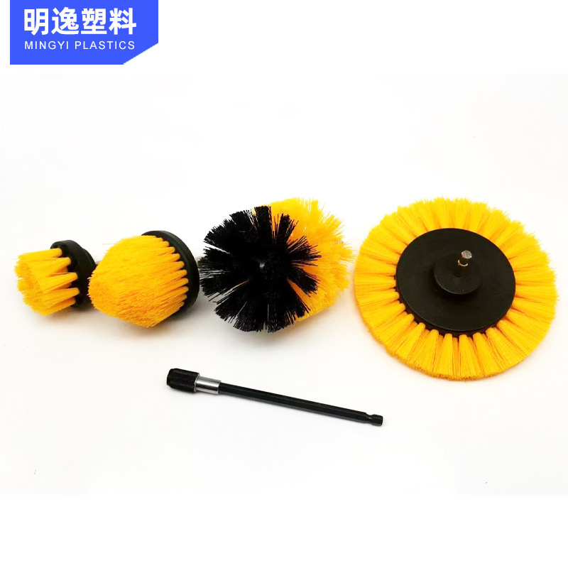 Venta directa de fábrica de Amazon Juego de limpieza de cabezal de cepillo eléctrico Cepillo de limpieza multifuncional para el hogar del automóvil image 4