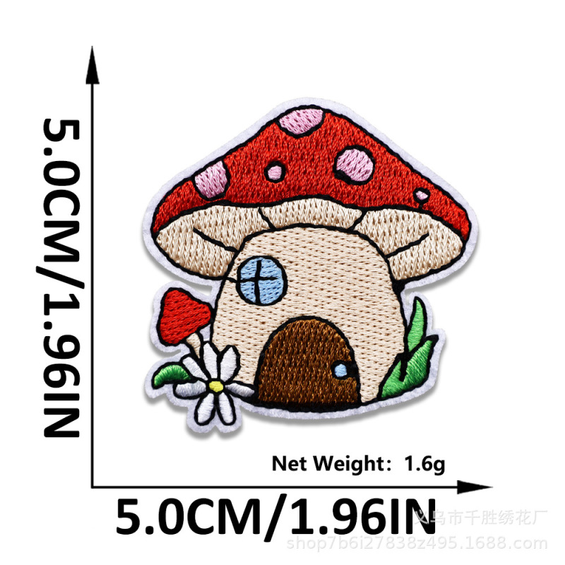 刺繍布ステッカーキノコシリーズ縫製不要の衣類アクセサリーおもちゃ装飾 diy 刺繍ステッカー厳選されたスポット卸売|undefined