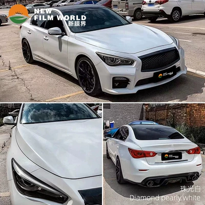 change Film full car film factory: Automotive Film - pearl-white