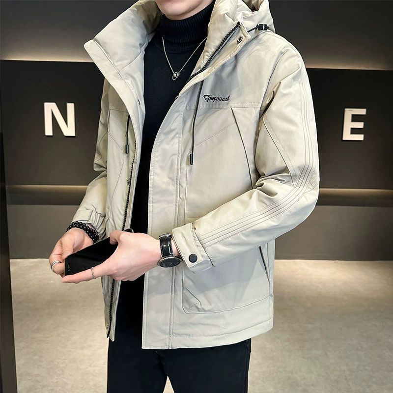 Пуховик с капюшоном, Мужское пальто, мужской B320-5533-new отчет о проверке качества бархатной одежды национального стандарта 90