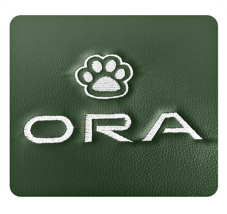 Euler Good Cat Special Car Seat Cover, Universal for All Seasons, Full Surround Cushion, Good Cat Gt Cartoon Interior Leather Seat Cover