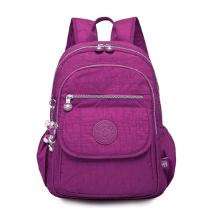 Tigao Special Trendy Versatile Lightweight Casual Nylon Washed Backpack Travel Outdoor Men's and Women's Backpack Wholesale