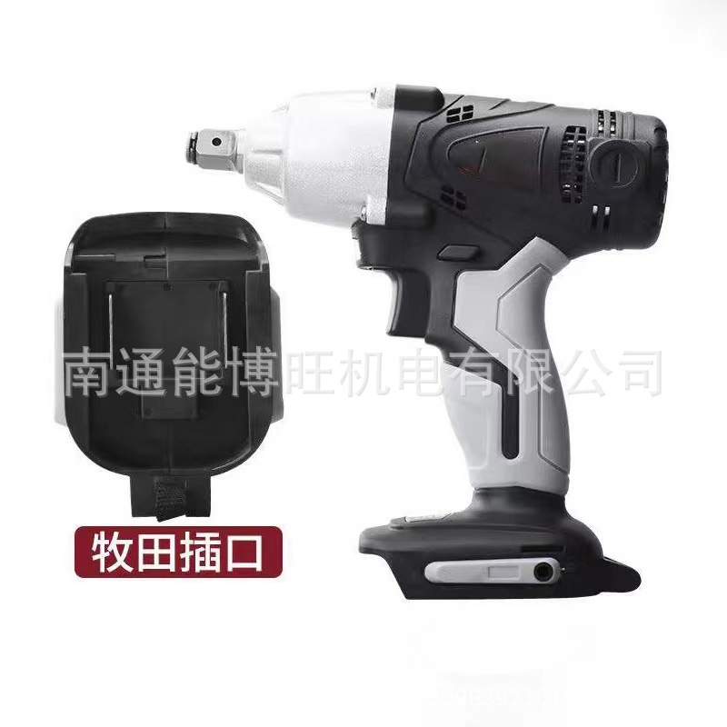 Exportación de reparación de automóviles transfronteriza de litio estante eléctrico trabajador manga pistola de aire eléctrico gran par sin escobillas llave eléctrica